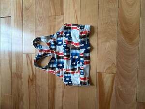 Size L OFFLINE by Aerie Real Me Racerback Sports Bra with Graphic Print